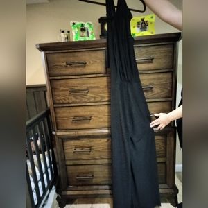 No design Long Dress-Pants